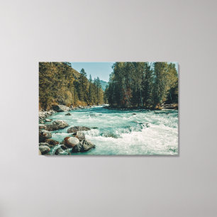 Wasser Kucherla River, Altai Mountains Leinwanddruck