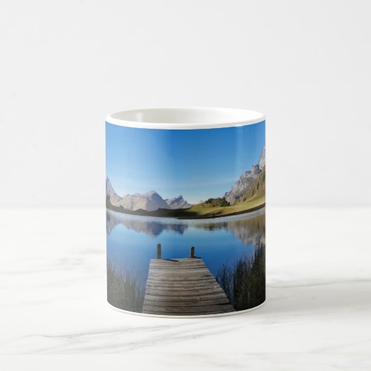 Wasser | Lai da Vons Schweiz Kaffeetasse (Mittel)