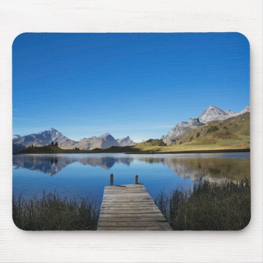 Wasser | Lai da Vons Schweiz Mousepad (Vorne)