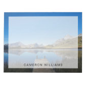 Wasser | Lai da Vons Schweiz Notizblock (Vorderseite)