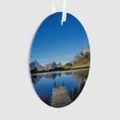 Wasser | Lai da Vons Schweiz Ornament (Vorderseite)