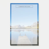 Wasser | Lai da Vons Schweiz Post-it Klebezettel (Vorderseite)