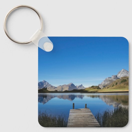 Wasser | Lai da Vons Schweiz Schlüsselanhänger (Vorderseite)