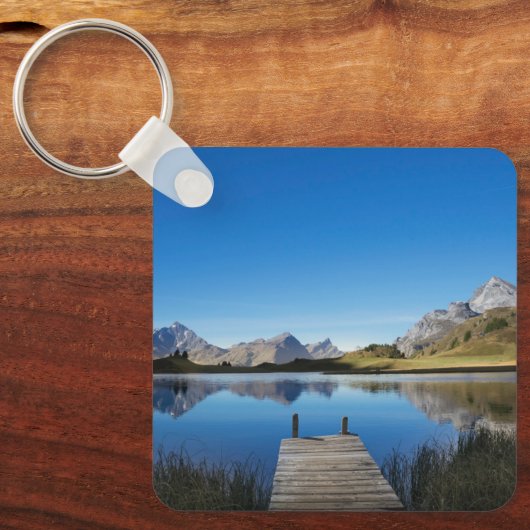 Wasser | Lai da Vons Schweiz Schlüsselanhänger (Vorderseite)