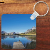 Wasser | Lai da Vons Schweiz Schlüsselanhänger (Rückseite)