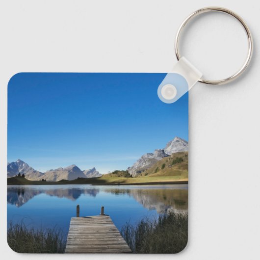 Wasser | Lai da Vons Schweiz Schlüsselanhänger (Rückseite)