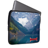 Wasser | Lake Louise Canadian Rocky Mountains Laptopschutzhülle (Vorne Rechts)