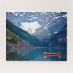 Wasser Lake Louise Canadian Rocky Mountains Puzzle