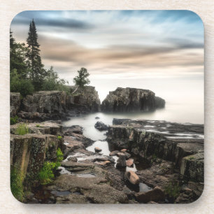 Wasser Lake Superior Grand Marais, Minnesota Getränkeuntersetzer