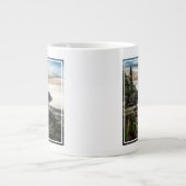 Wasser | Lake Superior Grand Marais, Minnesota Jumbo-Tasse (Vorderseite)