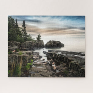 Wasser   Lake Superior Grand Marais, Minnesota Puzzle