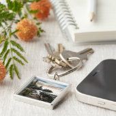 Wasser | Lake Superior Grand Marais, Minnesota Schlüsselanhänger (Seite)