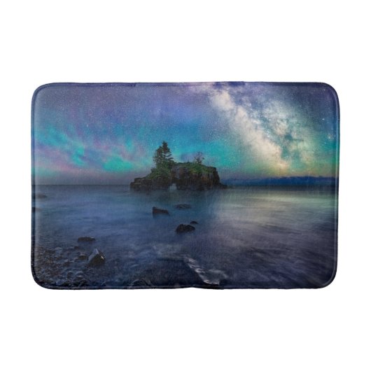 Wasser | Lake Superior Minnesota Badematte (Vorderseite)