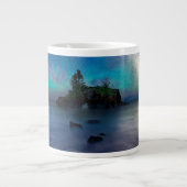 Wasser | Lake Superior Minnesota Jumbo-Tasse (Vorderseite)