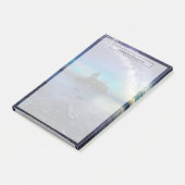 Wasser | Lake Superior Minnesota Post-it Klebezettel (angewinkelt)