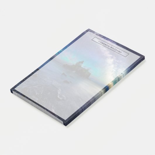 Wasser | Lake Superior Minnesota Post-it Klebezettel (angewinkelt)