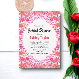 Wasser Land Sommer Blumengebirge Brautparty Einladung