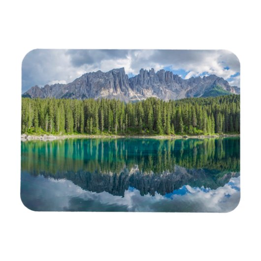 Wasser | Latemar-Gebirgskette Magnet (Horizontal)