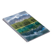 Wasser | Latemar-Gebirgskette Notizblock (Rechte Seite)