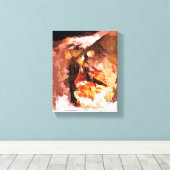 WASSER LEINWANDDRUCK (Insitu (Holzboden))