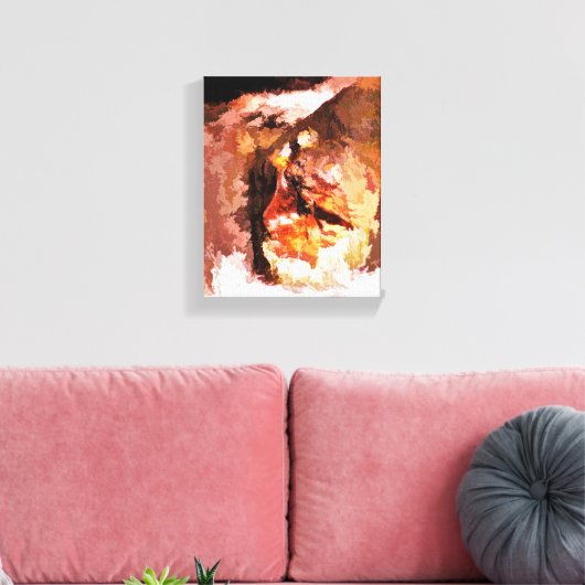 WASSER LEINWANDDRUCK (Insitu (Wohnzimmer))