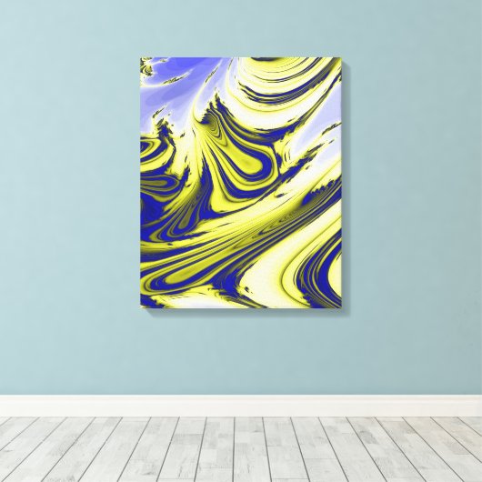 WASSER LEINWANDDRUCK (Insitu (Holzboden))