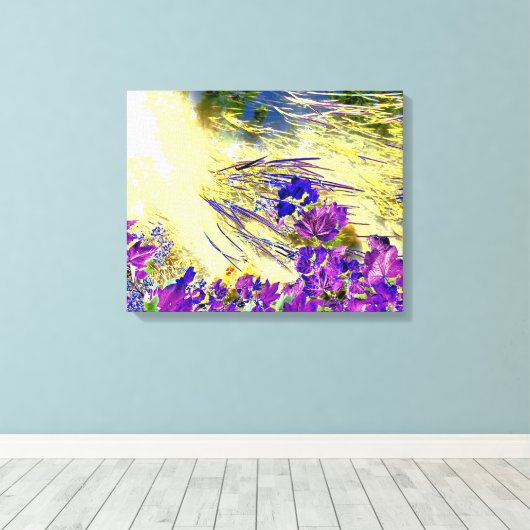 WASSER LEINWANDDRUCK (Insitu (Holzboden))