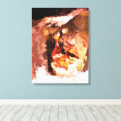 WASSER LEINWANDDRUCK (Insitu (Holzboden))