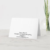 Wasser-Lilien 01 Karte (Rückseite)