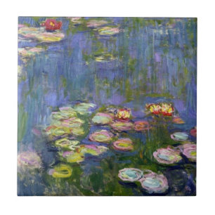 Wasser-Lilien 10 Fliese