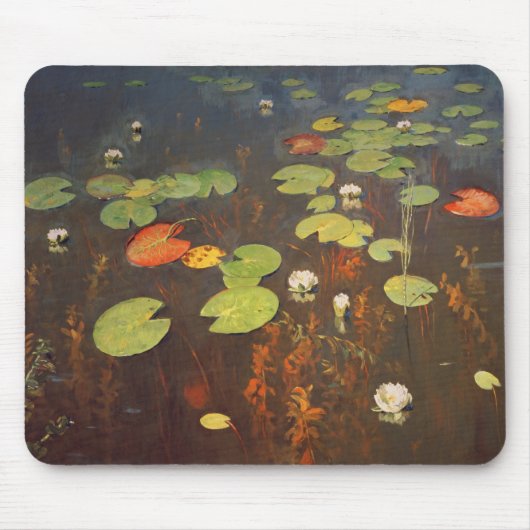 Wasser-Lilien 1895 Mousepad (Vorne)