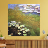 Wasser-Lilien: 1914-17 von Monet Leinwanddruck (Insitu (Wohnzimmer))