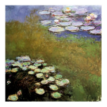 Wasser-Lilien: 1914-17 von Monet