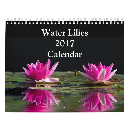 Wasser-Lilien 2017 Kalender (Titelbild)