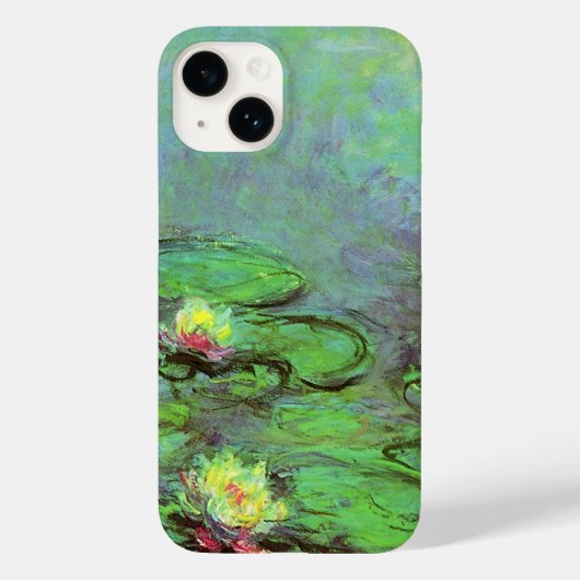 Wasser Lilien 7 Case-Mate iPhone Hülle (Rückseite)