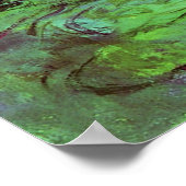 Wasser Lilien 7 Poster (Ecke)