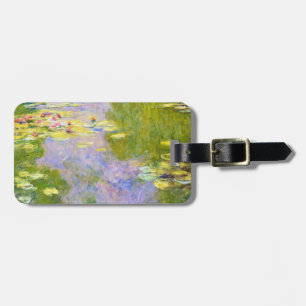 Wasser-Lilien, Claude Monet 1919 Gepäckanhänger