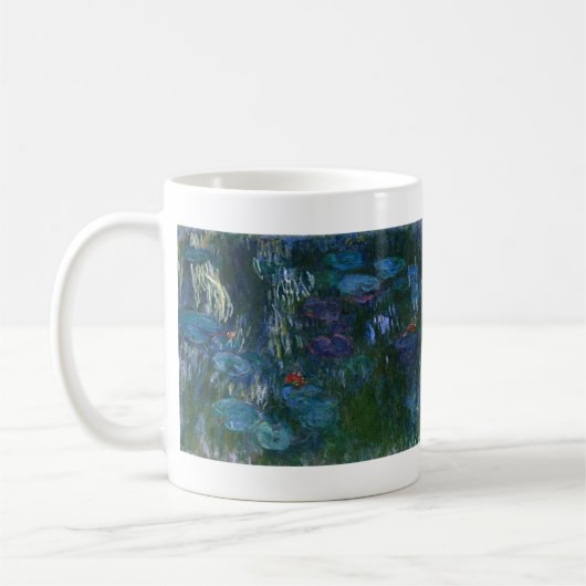 Wasser-Lilien - Claude Monet Kaffeetasse (Links)