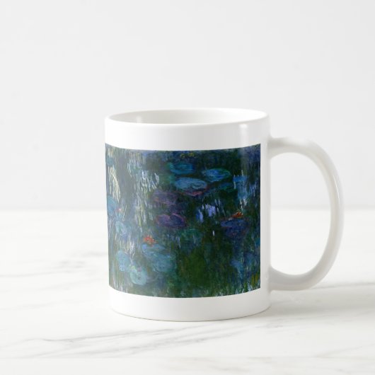 Wasser-Lilien - Claude Monet Kaffeetasse (Rechts)