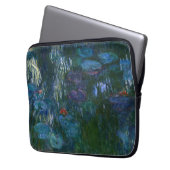 Wasser-Lilien - Claude Monet Laptopschutzhülle (Vorderseite Links)