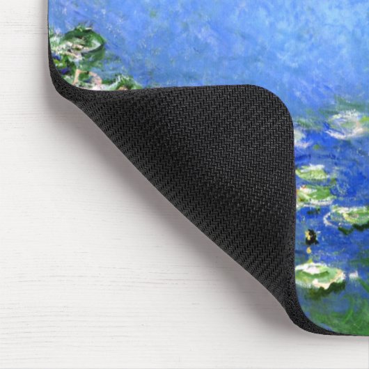 Wasser-Lilien, Claude Monet Mousepad (Ecke)