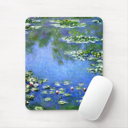 Wasser-Lilien, Claude Monet Mousepad (Mit Mouse)