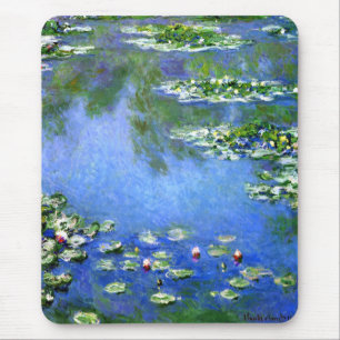 Wasser-Lilien, Claude Monet Mousepad