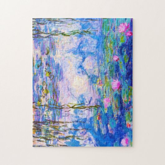 Wasser-Lilien Claude Monet Puzzle (Vertikal)