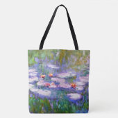 Wasser-Lilien-Claude Monet-schöne Kunst 1919 Tasche (Vorderseite)