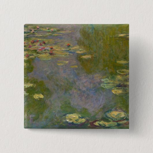 Wasser-Lilien Claude Monets |, 1919 Button (Vorderseite)