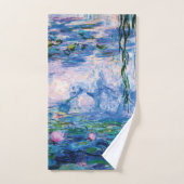 Wasser-Lilien durch Claude Monet Handtuch (Handtuch)