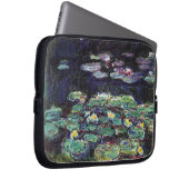 Wasser-Lilien durch Claude Monet Laptopschutzhülle (Vorne Rechts)