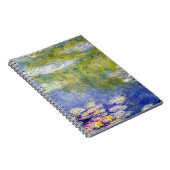 Wasser-Lilien durch Claude Monet Notizblock (Rechte Seite)