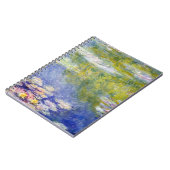 Wasser-Lilien durch Claude Monet Notizblock (Linke Seite)